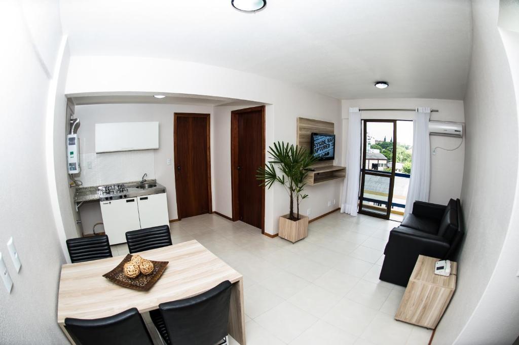 Aquarius Hotel Flat Residence Santa Cruz do Sul Quarto foto