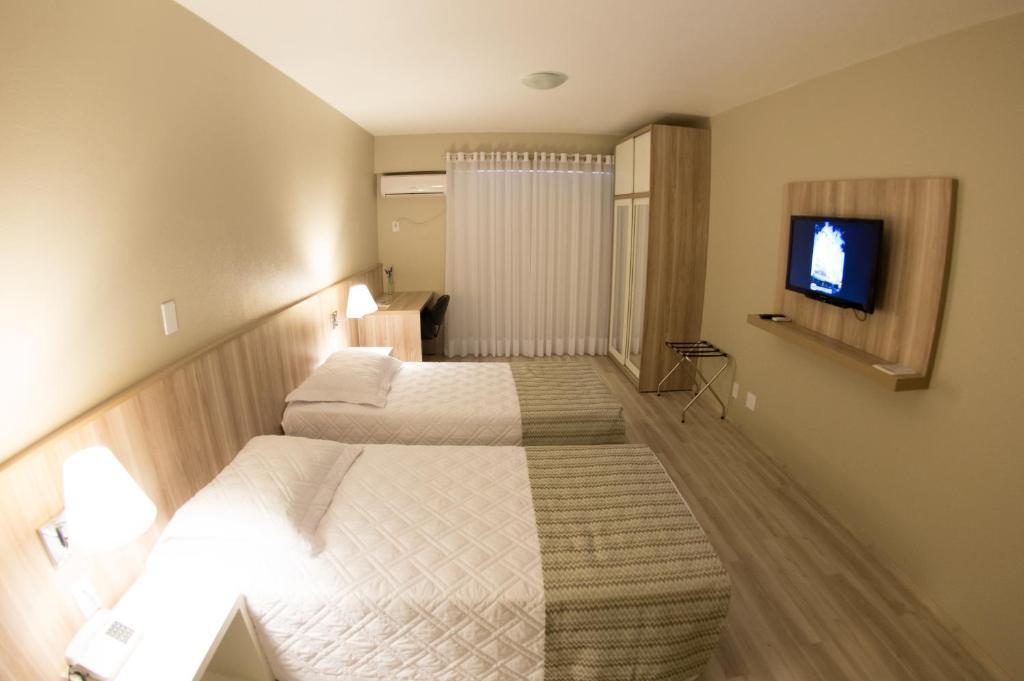 Aquarius Hotel Flat Residence Santa Cruz do Sul Quarto foto