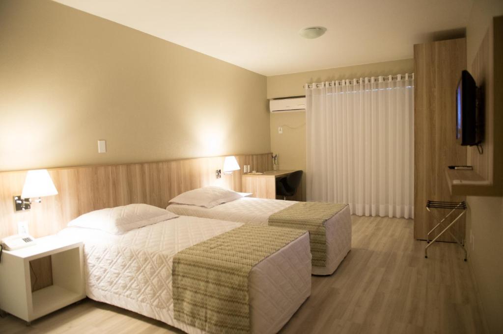 Aquarius Hotel Flat Residence Santa Cruz do Sul Quarto foto