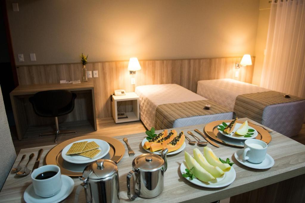 Aquarius Hotel Flat Residence Santa Cruz do Sul Quarto foto