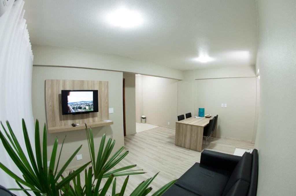 Aquarius Hotel Flat Residence Santa Cruz do Sul Quarto foto