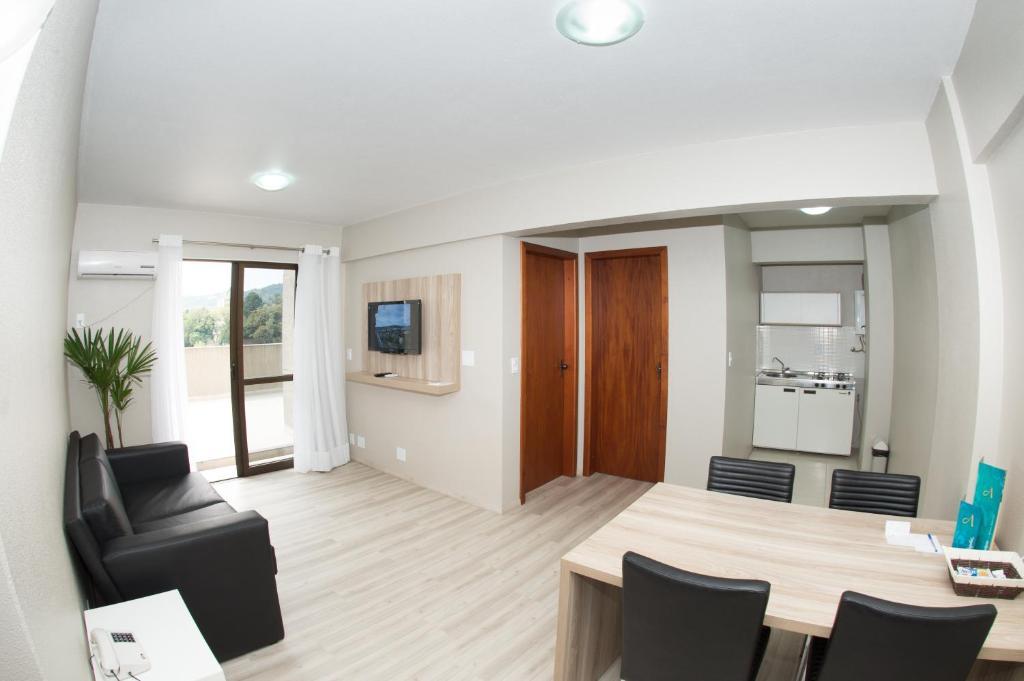 Aquarius Hotel Flat Residence Santa Cruz do Sul Quarto foto