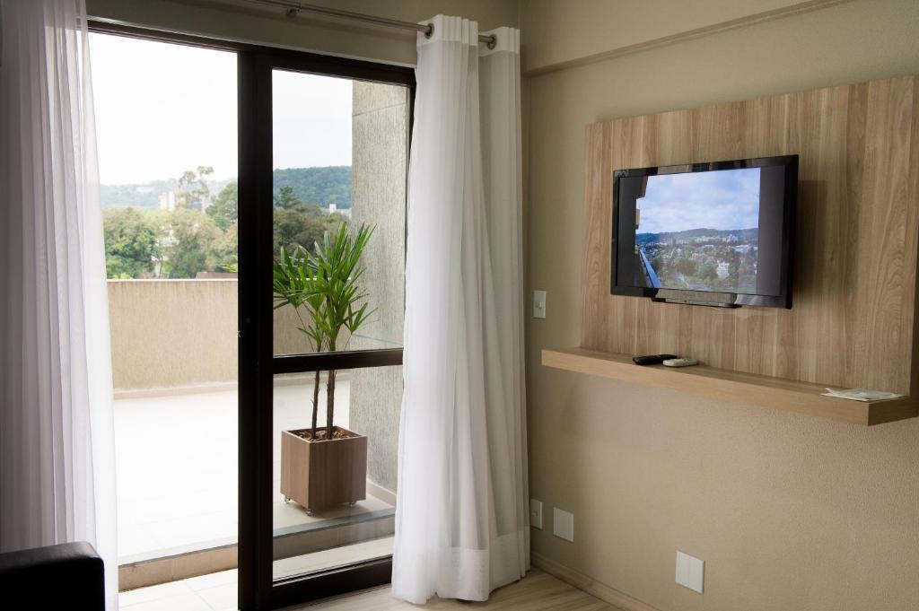Aquarius Hotel Flat Residence Santa Cruz do Sul Quarto foto