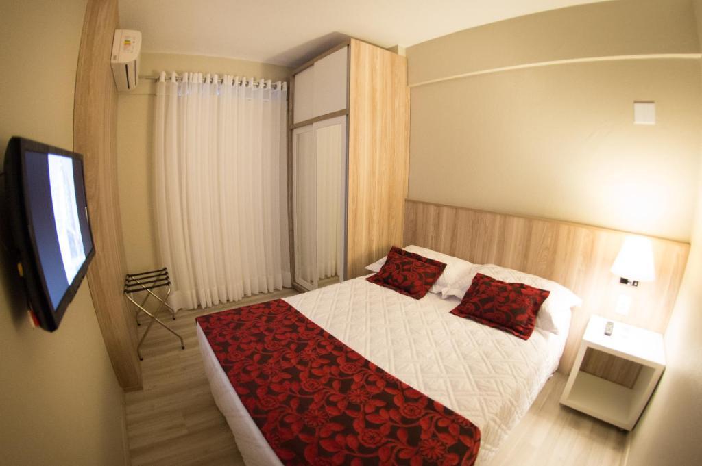 Aquarius Hotel Flat Residence Santa Cruz do Sul Quarto foto